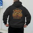 Captain Daddy Pirate Jolly Roger Flag Dad Halloween Men's Hoodie Back Print Captain Daddy Pirate Jolly Roger Flag Dad Halloween Men's Hoodie Back Print