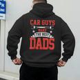 Car Guys Make The Best Dads Garage Mechanic Dad Men's Hoodie Back Print