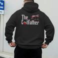 The Cat Father Cat Dad Feline Father Kitten Dad Men's Hoodie Back Print