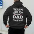 Cheerleading Dad Father Cheer Dad Men's Hoodie Back Print