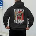 Chicken Daddy a Fun For Every Rooster In The Basket Men's Hoodie Back Print Chicken Daddy a Fun For Every Rooster In The Basket Men's Hoodie Back Print