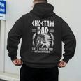 Choctaw Tribe For a Proud Choctaw Dad Men's Hoodie Back Print