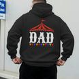 Circus Dad Of The Birthday Boy & Girl Carnival Family Outfit Men's Hoodie Back Print