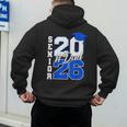 Class Of 2026 Dad Proud Dad Of A 2026 Senior Graduate Men's Hoodie Back Print