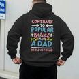 Contrary To Popular Belief I Have A Dad He's Just Dead Men's Hoodie Back Print