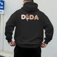 Cookies Dada 1st Birthday Milk Party Family Matching Men's Hoodie Back Print