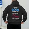 I Get My Cool From My Dad But I Get My Sass From My Mom Men's Hoodie Back Print