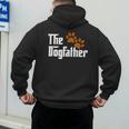 Cool Dog Dad Dog Father Shirt The Dogfather T-Shirt Men's Hoodie Back Print