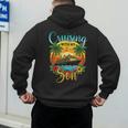 Cruising With My Son Mom Dad Cruise Vacation Matching Men's Hoodie Back Print