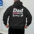 Dad To Be 2026 Loading Pink Pregnancy Reveal New Dad Daddy Men's Hoodie Back Print