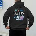 My Dad Is 50 Years Daddy Father 50th Years Birthday Men's Hoodie Back Print