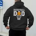 Dad Basketball Apparel Basketball Dad Men's Hoodie Back Print