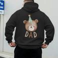 Dad Bear 1st Birthday Beary First Birthday Matching Family Men's Hoodie Back Print Dad Bear 1st Birthday Beary First Birthday Matching Family Men's Hoodie Back Print