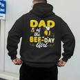 Dad Of The Bee Day Girl Hive Party Matching Birthday Sweet Men's Hoodie Back Print