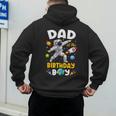 Dad Of The Birthday Boy Astronaut Outer Space Birthday Men's Hoodie Back Print Dad Of The Birthday Boy Astronaut Outer Space Birthday Men's Hoodie Back Print
