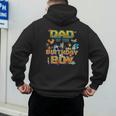 Dad Of The Birthday Boy Brainrot Meme Kids Teens Boys Men's Hoodie Back Print