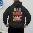 Dad Of The Birthday Boy Carnival Circus 1st Birthday Party Men's Hoodie Back Print