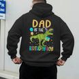 Dad Of The Birthday Boy Family Matching Dinosaur Squad Men's Hoodie Back Print Dad Of The Birthday Boy Family Matching Dinosaur Squad Men's Hoodie Back Print