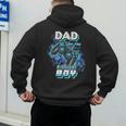 Dad Of The Birthday Boy Matching Video Game Birthday Party Men's Hoodie Back Print Dad Of The Birthday Boy Matching Video Game Birthday Party Men's Hoodie Back Print