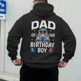 Dad Of The Birthday Boy Police Car Policeman Police Officer Men's Hoodie Back Print Dad Of The Birthday Boy Police Car Policeman Police Officer Men's Hoodie Back Print