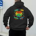 Dad Of The Birthday Boy Shirt Father Superhero Comic Party Men's Hoodie Back Print Dad Of The Birthday Boy Shirt Father Superhero Comic Party Men's Hoodie Back Print