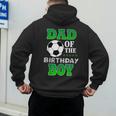 Dad Of The Birthday Boy Soccer Stars Outfit Men's Hoodie Back Print Dad Of The Birthday Boy Soccer Stars Outfit Men's Hoodie Back Print