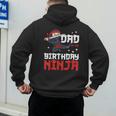Dad Of The Birthday Ninja Daddy Party Best Father Boy Pop Men's Hoodie Back Print