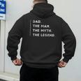 For Dad Birthday From Son Daughter Cool Small Men's Hoodie Back Print
