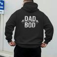 Dad Bod Men's Hoodie Back Print