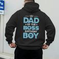 Dad Of The Boss Birthday Party Outfit Like A Boss Daddy Men's Hoodie Back Print Dad Of The Boss Birthday Party Outfit Like A Boss Daddy Men's Hoodie Back Print
