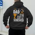 If Dad Can't Fix It We'Re All Screwed Men's Hoodie Back Print If Dad Can't Fix It We'Re All Screwed Men's Hoodie Back Print