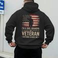 Im A Dad Grandpa And A Veteran Nothing Scares Me Veteran Men's Hoodie Back Print Im A Dad Grandpa And A Veteran Nothing Scares Me Veteran Men's Hoodie Back Print