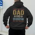Dad And Grandpaw Dog Grandpaw Grandpa Men Men's Hoodie Back Print Dad And Grandpaw Dog Grandpaw Grandpa Men Men's Hoodie Back Print
