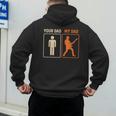 Your Dad My Dad Guitar Guitarist Rock Father's Day Men's Hoodie Back Print Your Dad My Dad Guitar Guitarist Rock Father's Day Men's Hoodie Back Print
