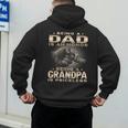 Being a Dad Is An Honor Grandpa Is Priceless Fathers Day Men's Hoodie Back Print Being a Dad Is An Honor Grandpa Is Priceless Fathers Day Men's Hoodie Back Print