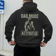 Dad Mode Activated Tactical Baby Carrier Military Father Men's Hoodie Back Print Dad Mode Activated Tactical Baby Carrier Military Father Men's Hoodie Back Print