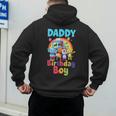 Dad And Mom Daddy Of The Birthday Boy Family Party Decor Men's Hoodie Back Print