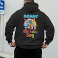 Dad And Mom Mommy Of The Birthday Boy Family Party Decor Men's Hoodie Back Print