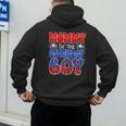 Dad And Mom Mommy Birthday Boy Spider Family Matching Men's Hoodie Back Print