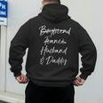 Dad Not Boyfriend Fiance Marked Out Husband & Daddy Men's Hoodie Back Print Dad Not Boyfriend Fiance Marked Out Husband & Daddy Men's Hoodie Back Print