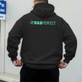 Dad Perfect Fathers Day Men's Hoodie Back Print