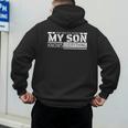 Dad Shirt From Son Men Fathers Day Dad Men's Hoodie Back Print