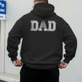 Dad Shirts For Dad Vintage Dad Idea Fathers Day Fun Men's Hoodie Back Print