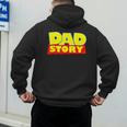 Dad Story Men's Hoodie Back Print