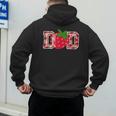 Dad Strawberry Birthday Men's Hoodie Back Print Dad Strawberry Birthday Men's Hoodie Back Print