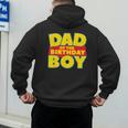Dad Of The Toy Birthday Boy Story Theme B-Day Men's Hoodie Back Print