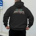 Dad Truck Dad Monster Truck Are My Jam Truck Lovers Men's Hoodie Back Print