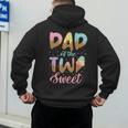 Dad Of The Two Sweet Birthday Girl Ice Cream Lovers 2nd Men's Hoodie Back Print