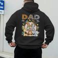 Dad Of The Two Wild Animal Safari 2Nd Birthday Party Men's Hoodie Back Print