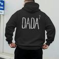Dada 2 Shirt Pregnancy Announcement Tshirt Men's Hoodie Back Print Dada 2 Shirt Pregnancy Announcement Tshirt Men's Hoodie Back Print